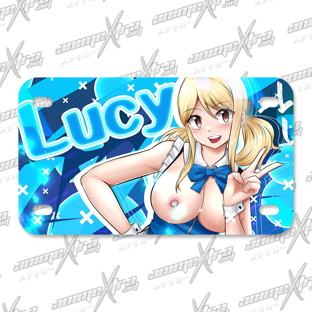 Lucy Maid Motorcycle Plates