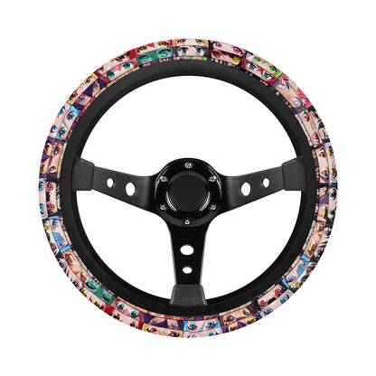 Eye Slaps Steering Wheel Cover