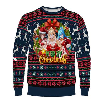 Konosuba Ugly Xmas Sweater