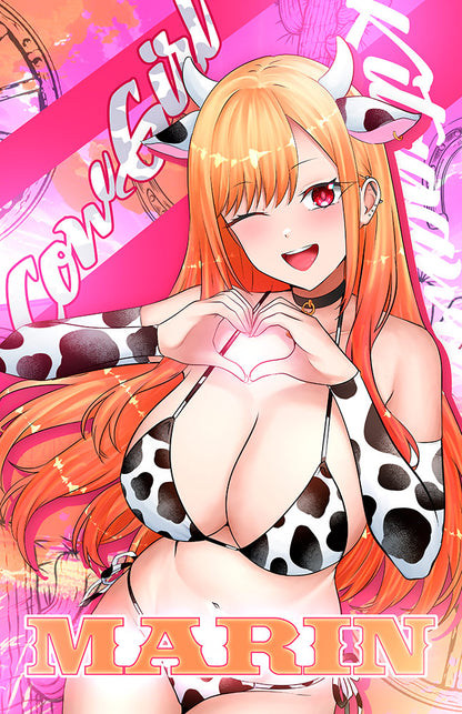 Marin Cowgirl Graphic Posters