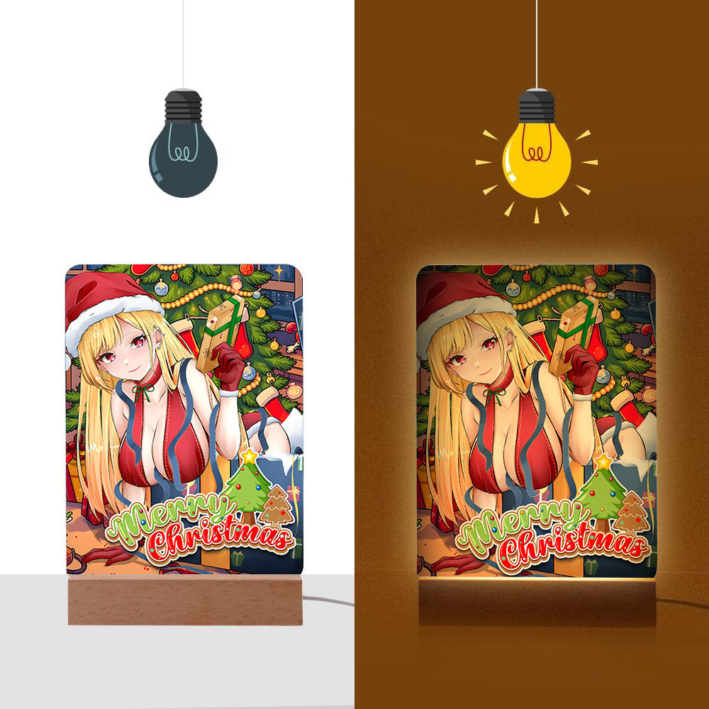 Marin Unwrapped Xmas Photo Lamp
