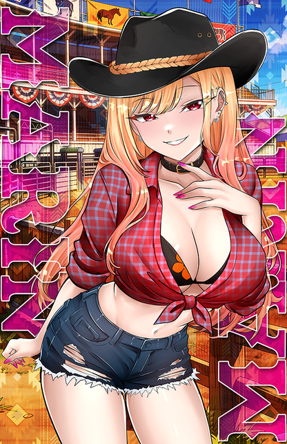 Marin Western Waifus Posters