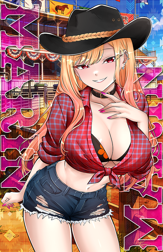 Marin Western Waifus Posters