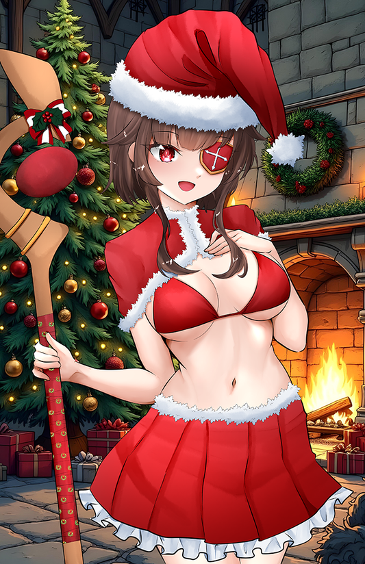 Megumin Xmas Poster