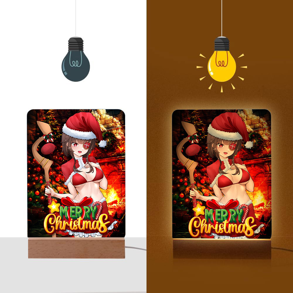 Megumin Xmas Photo Lamp