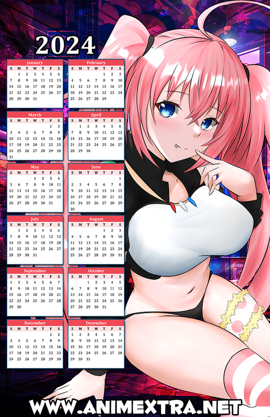 Ai Hoshino 2024 Calendar Poster – AnimeXtra