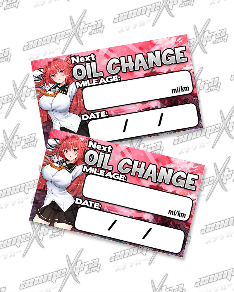 Mio Naruse Oil Change Stickers