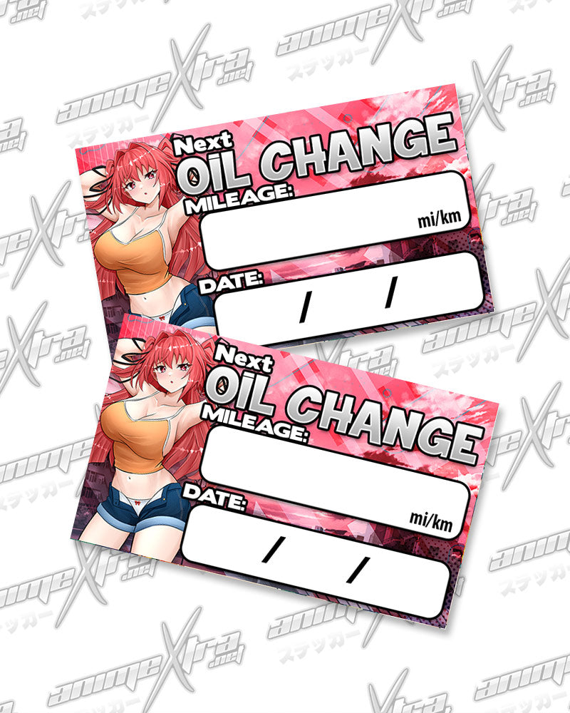 Mio Naruse Oil Change Stickers