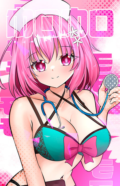 Momo Nurse Graphic Prints