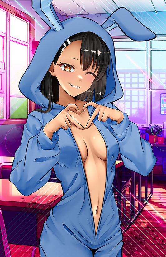 Nagatoro Bunny Jammies Posters