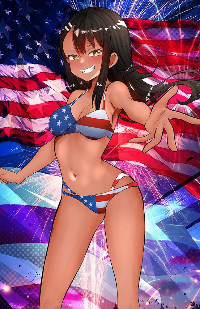 Nagatoro Patriot Bikini Poster