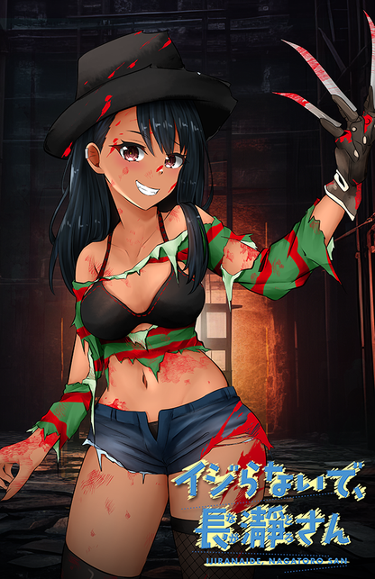 Nagatoro x Freddy Poster