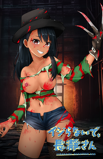 Nagatoro x Freddy Poster