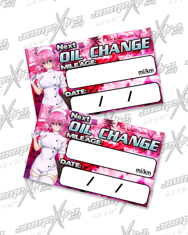 Nana Nurse Oil Change Stickers