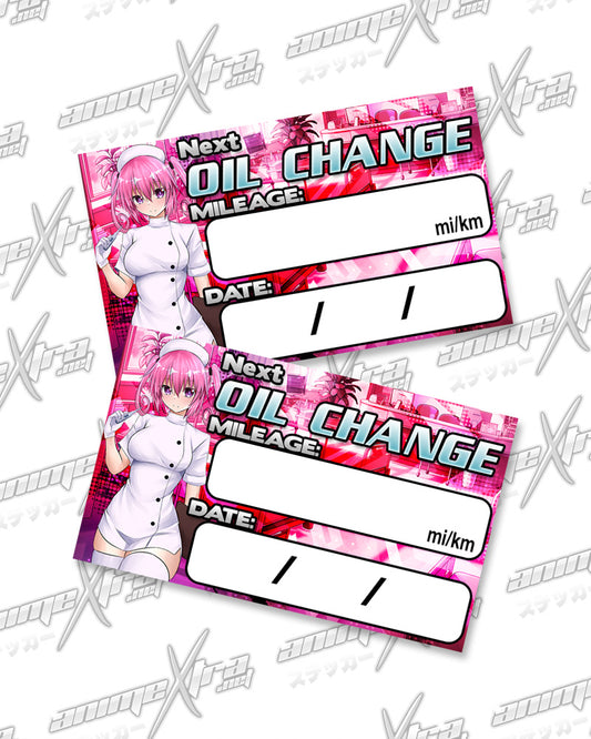 Nana Nurse Oil Change Stickers