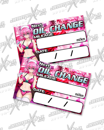 Nana Nurse Oil Change Stickers