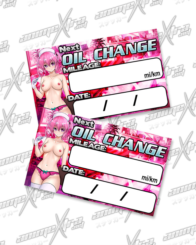 Nana Nurse Oil Change Stickers