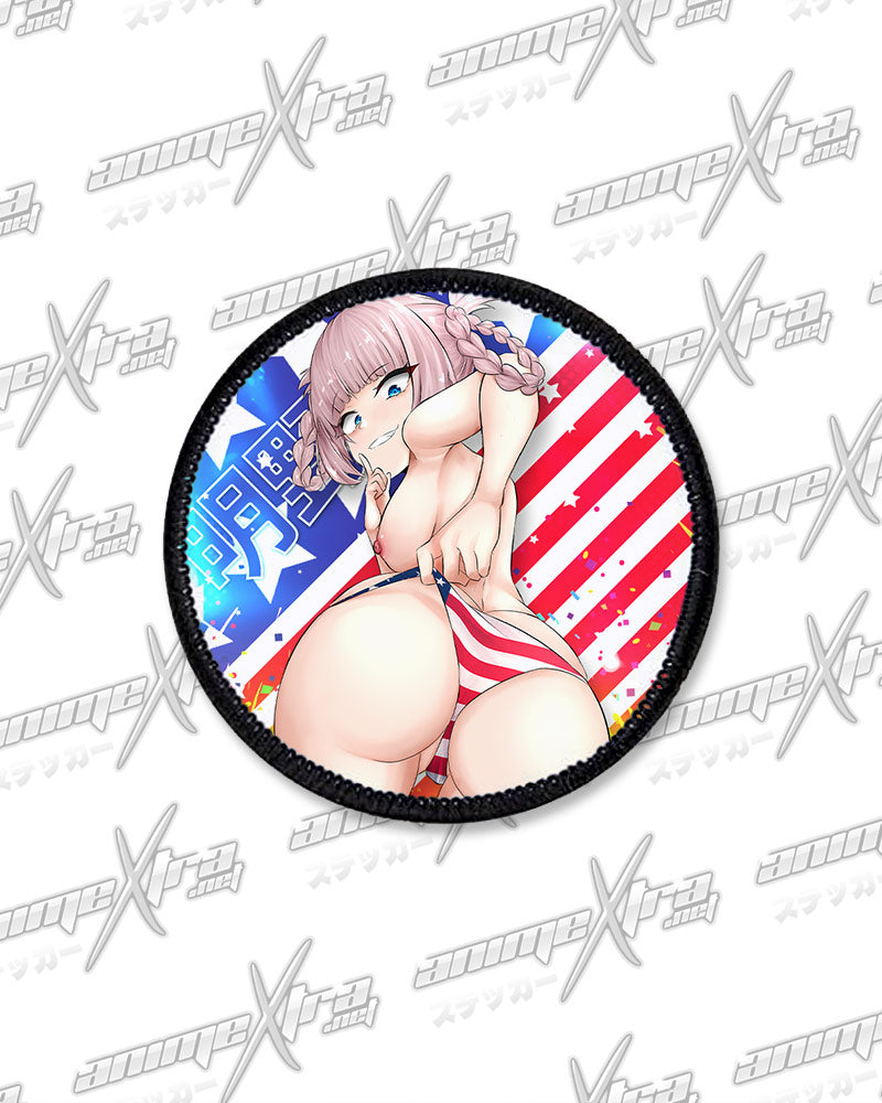 Nazuna American Booty Round Patches