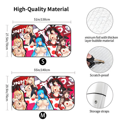 Reverse Bunnies Sunshade