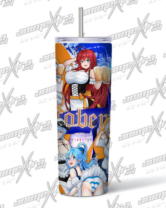 Oktoberfest Waifus Tumbler