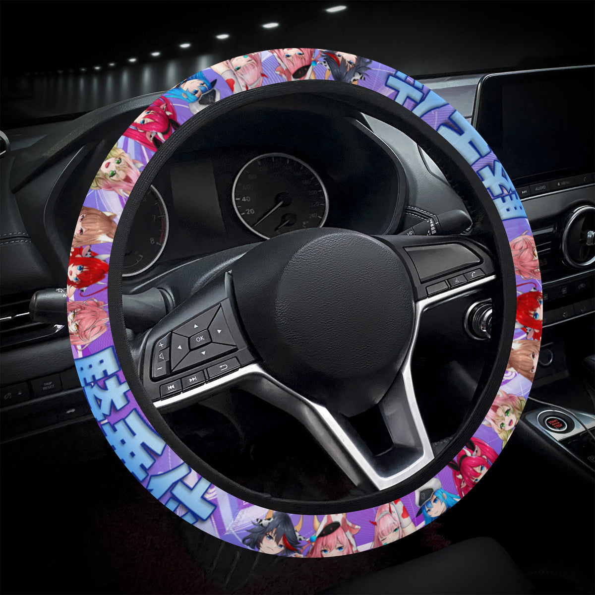 Cowgirls Steering Wheel Cover
