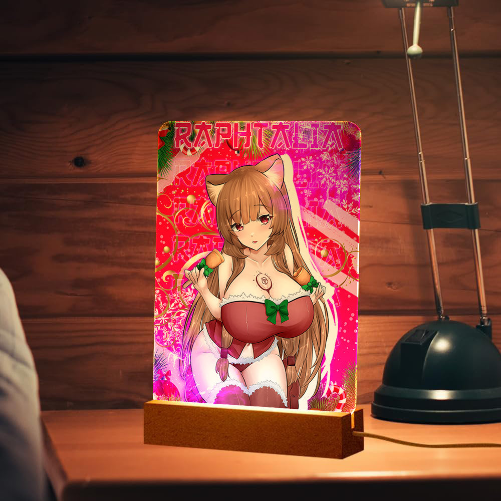 Raphtalia Xmas Photo Lamp