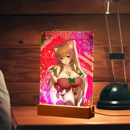 Raphtalia Xmas Photo Lamp