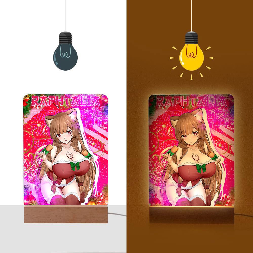 Raphtalia Xmas Photo Lamp