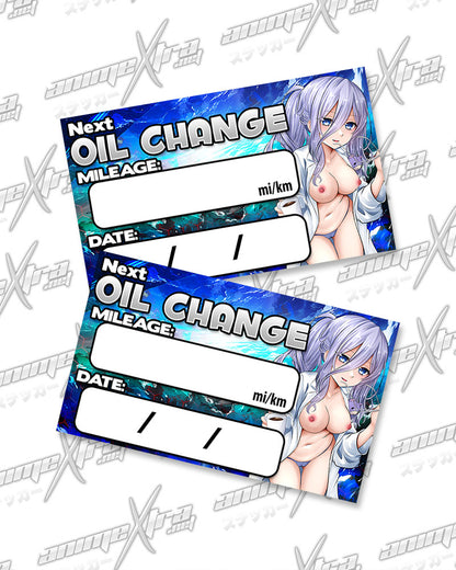 Reine Date A Live Oil Change Stickers