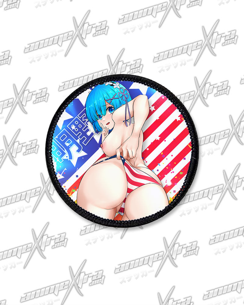 Rem American Booty Round Patches