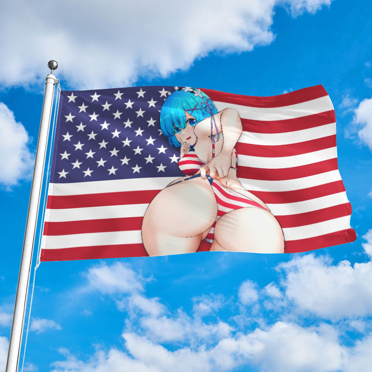 Rem American Booty Flag