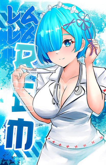 Rem Nurse Graphic Prints
