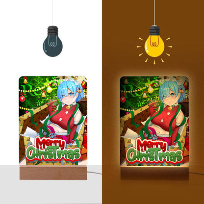 Rem Unwrapped Xmas Photo Lamp