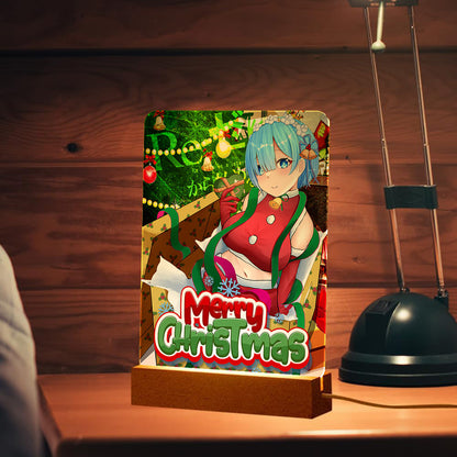 Rem Unwrapped Xmas Photo Lamp