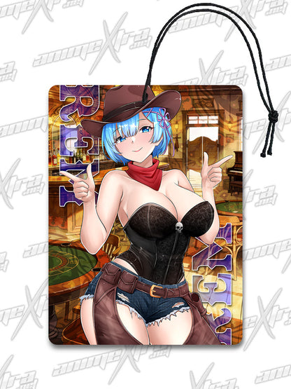 Rem Western Waifus Air Fresheners