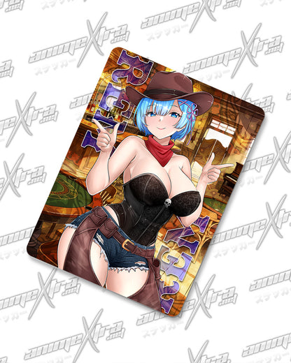 Rem Western Waifus Magnets