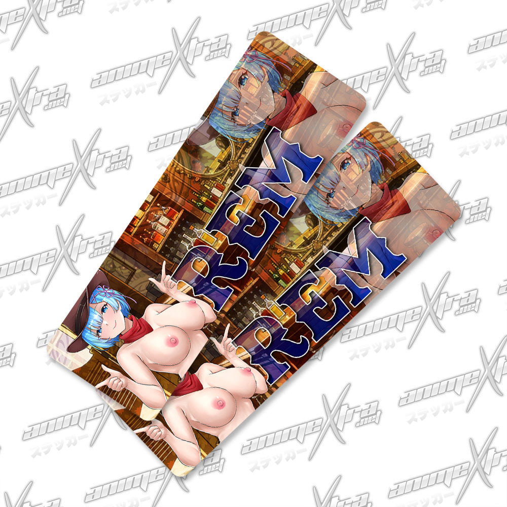 Rem Western Waifus Bookmarks