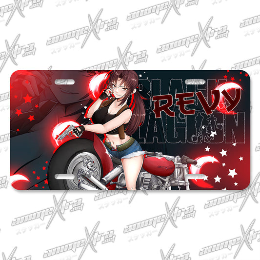 Revy Bike License Plate