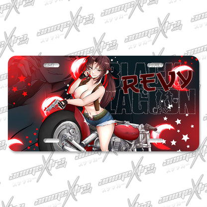 Revy Bike License Plate