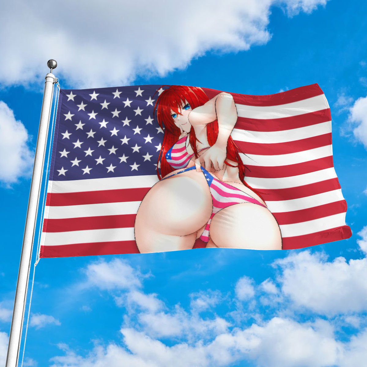 Rias American Booty Flag