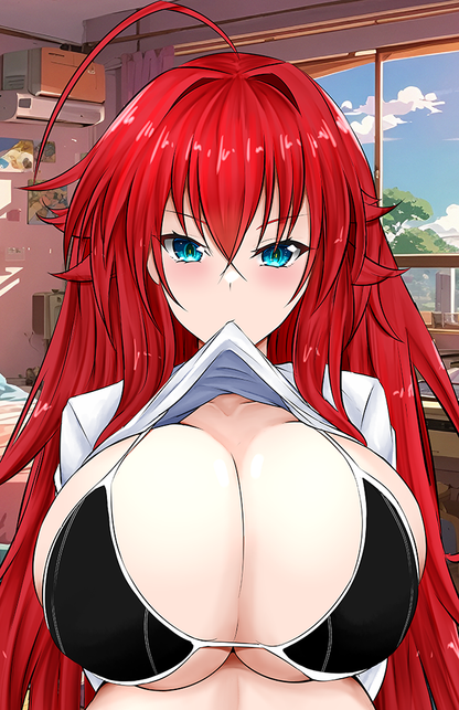 Rias Busty Flasher Poster