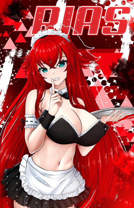 Rias Maid Graphic Poster