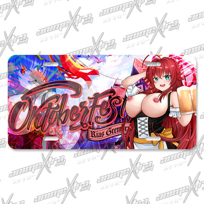 Rias Oktoberfest License Plate