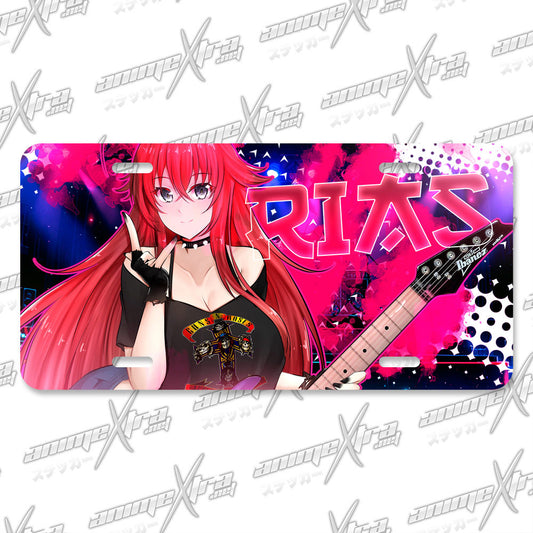 Rias Rocker License Plates