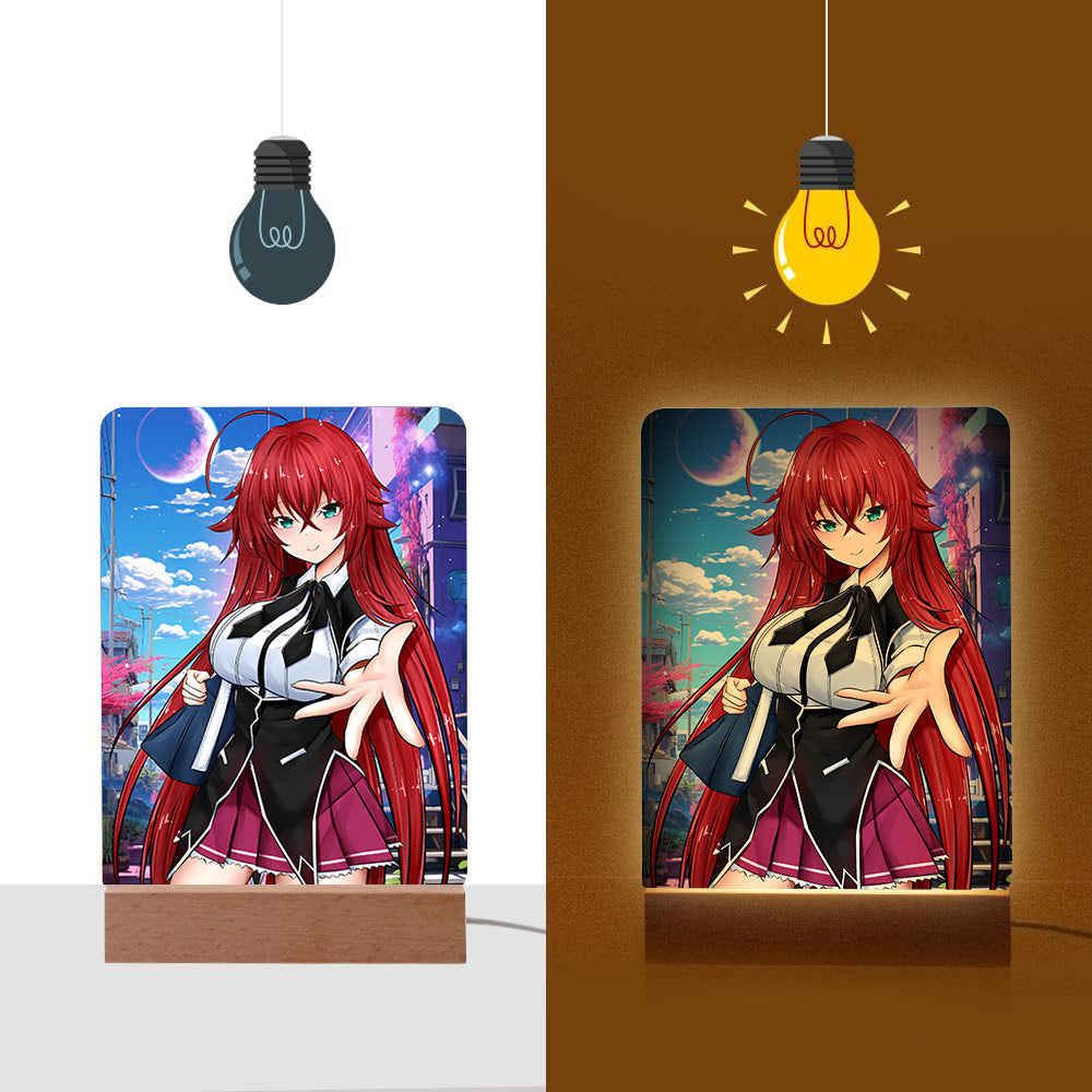 Rias Schoolgirl Photo Lamp