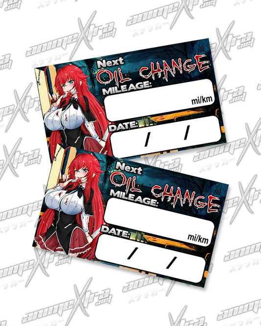 Rias Yandere Oil Change Stickers