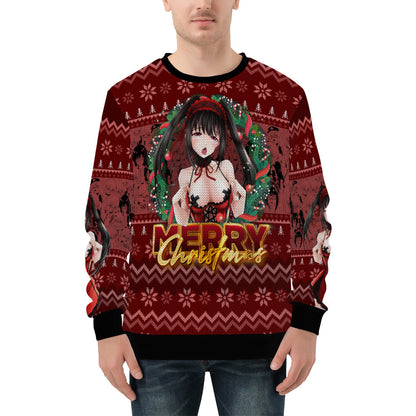 Kurumi Ahegao Ugly Xmas Sweater