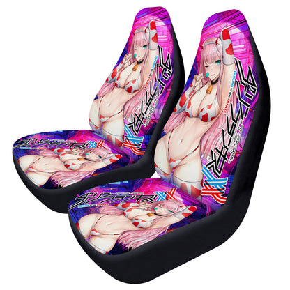 Zero Two Cowgirl Car Seat Covers