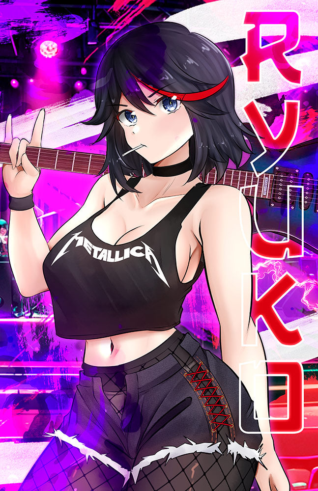 Ryuko Rocker Graphic Posters