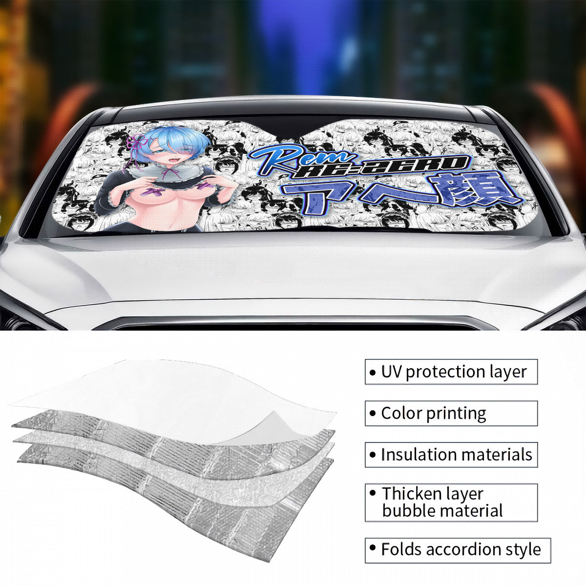 Ram Ahegao Sunshade